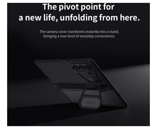 Nillkin CamShield Prop Pen Slot Case Aizsargapvalks priekš Samsung Galaxy Z Fold 7