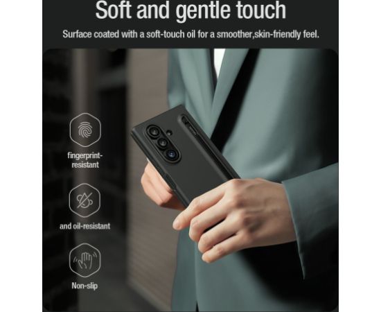 Nillkin Flex Pure Fold Pen Slot Cover Grāmatveida Maks Telefonam Samsung Galaxy Z Fold 7