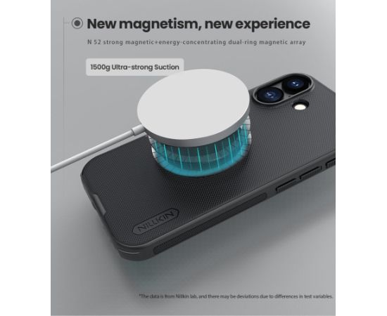 Nillkin Super Frosted PRO Magnetic Back Cover Aizsargapvalks priekš Apple iPhone 17