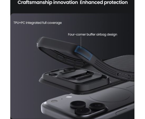 Nillkin CamShield PRO Magnetic Hard Case fЧехол для Apple iPhone 17 Pro