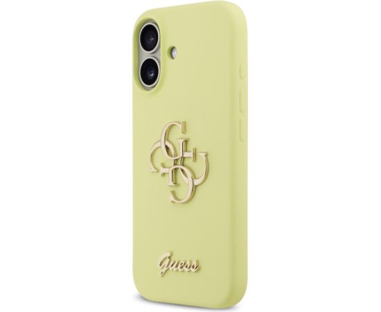 Guess Liquid Silicone 4G Metal Logo Case Aizsargapvalks priekš Apple iPhone 17