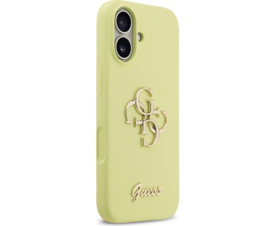 Guess Liquid Silicone 4G Metal Logo Case Aizsargapvalks priekš Apple iPhone 17