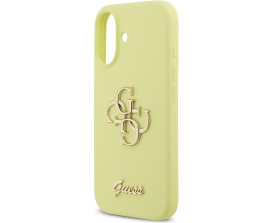 Guess Liquid Silicone 4G Metal Logo Case Aizsargapvalks priekš Apple iPhone 17