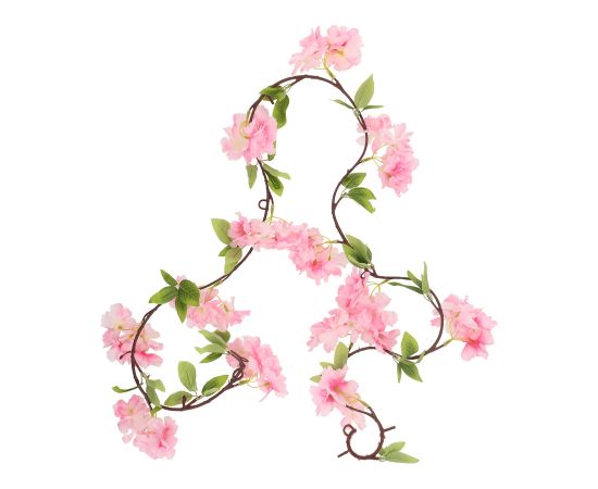 Garland FLOWERLY 1,8m blossom, pink