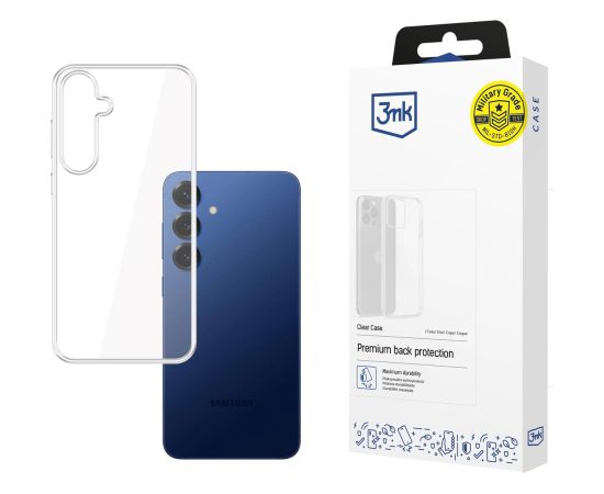 Чехол 3mk Clear для Samsung Galaxy S25 FE - прозрачный