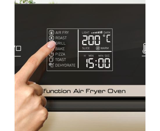 Tefal Easy Fry Air Fryer Oven 20L FW6058, mini oven (black/silver)
