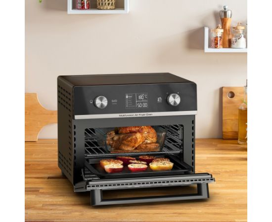 Tefal Easy Fry Air Fryer Oven 20L FW6058, mini oven (black/silver)