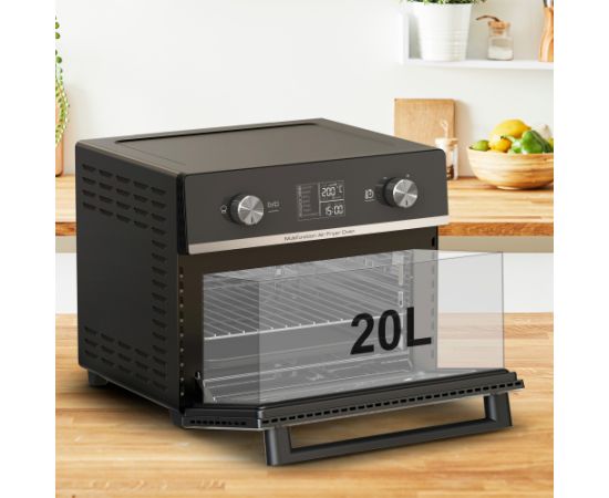 Tefal Easy Fry Air Fryer Oven 20L FW6058, mini oven (black/silver)