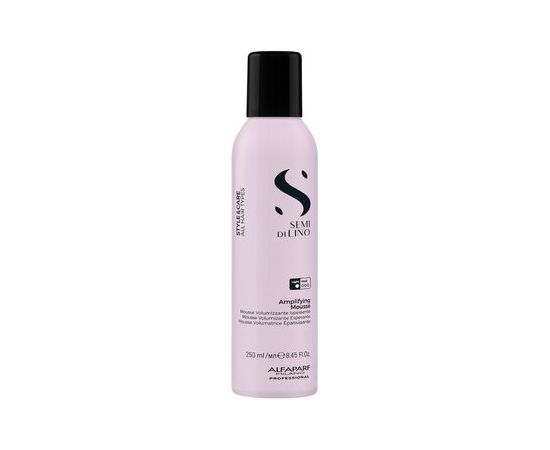 Alfaparf Semi Di Lino Style&Care Amplifying Mousse - Objemová pěna pro jemné a zplihlé vlasy 250ml