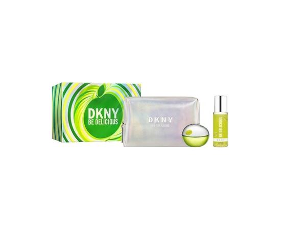 Dkny Be Delicious Dárková sada EDP 100 ml, tělová mlha 125 ml a kosmetická taška 100ml