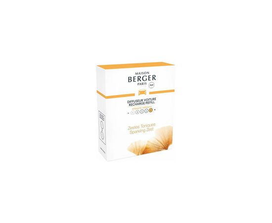 Maison Berger Paris Car Diffuser Recharge/Refill ( Sparkling Zest )