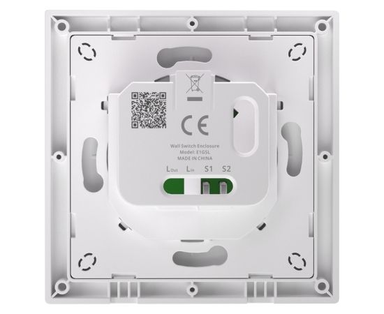 SONOFF E1GSL wall switch housing (without N)