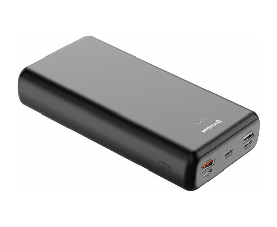 Swissten Line Power Banka Ārējās Uzlādes Baterija 2xUSB / USB-C / Micro USB / Lightning / 20W / 30000 mAh