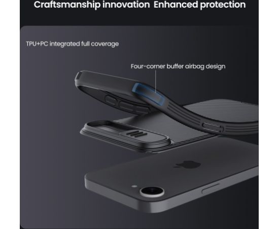Nillkin CamShield PRO Magnetic Hard Case Aizsargapvalks priekš Apple iPhone 16e
