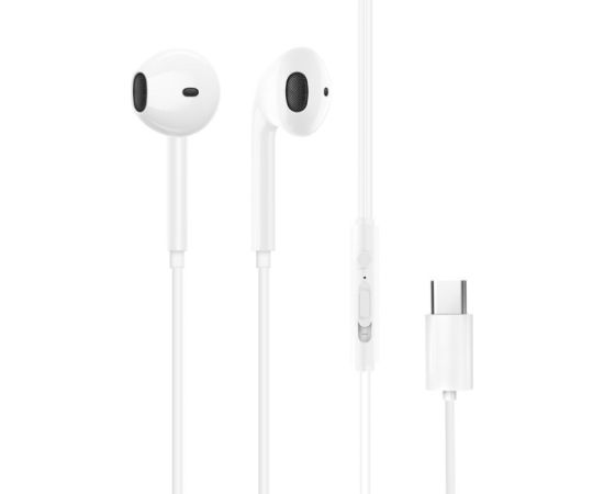 Dudao   Dudao X3C In-Ear Wired USB-C Headphones 1.2m - White