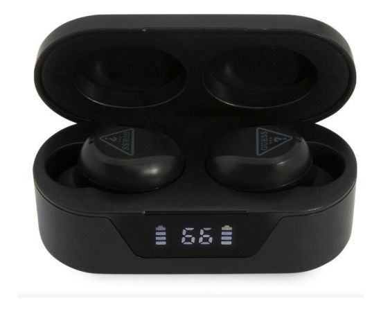 Guess   True Wireless Triangle Logo BT5.0 Stereo Earphones Black