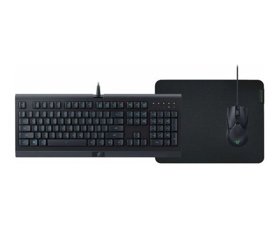 Razer   Level Up Keyboard, Mouse and Pad Set, RGB LED light, US, Wired Black