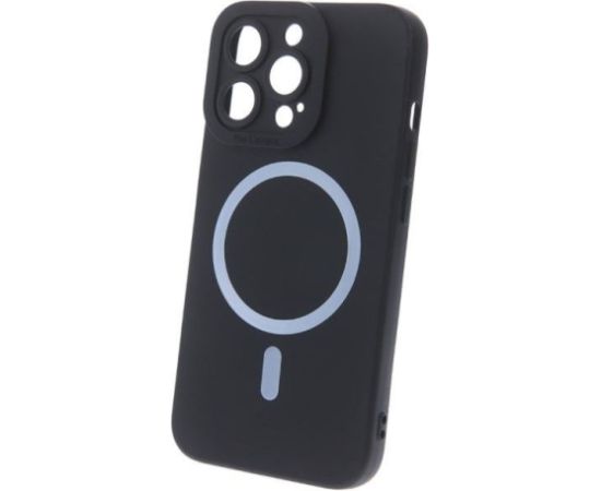iLike Apple  iPhone 12 Pro 6,1 Silicon Mag case Black