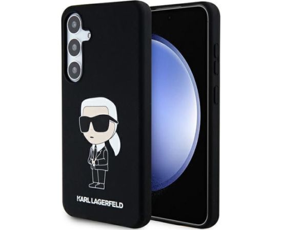 Karl Lagerfeld -  Karl Lagerfeld Silicone Ikonik case for Samsung Galaxy S24 - black