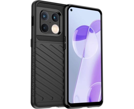 Hurtel   Thunder Case flexible armored cover for OnePlus 10 Pro black