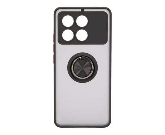 iLike Xiaomi  Poco X6 Pro Hybrid Case With Ring Black
