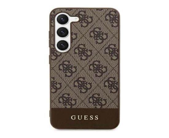 Guess Samsung  Galaxy S24 Plus HC 4G PU BOTTOM STRIPE Brown