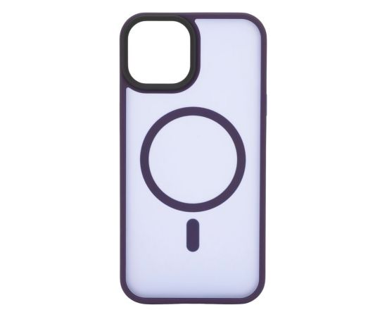 Evelatus Apple  iPhone 14 Hybrid Case With MagSafe PC+TPU Deep Purple