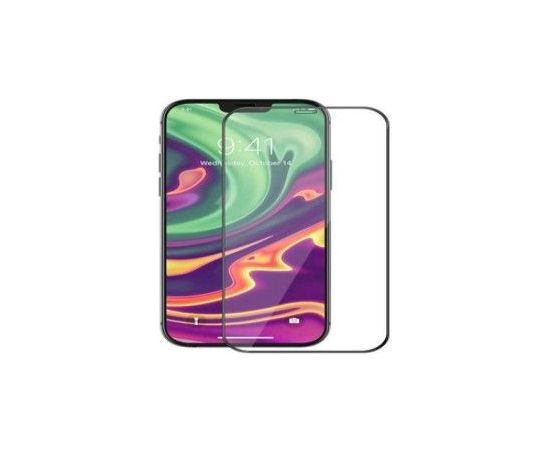 iLike Apple  IPHONE 14 PRO HARD CERAMIC TEMPERED GLASS Black