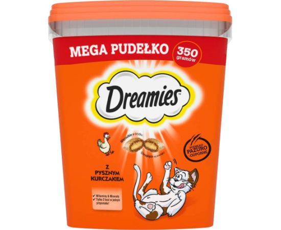 DREAMIES Mixed Flavours with Chicken and Cheese - cat treat - 350g