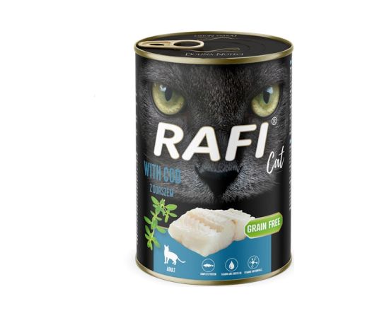 Dolina Noteci RAFI Cat Adult  with cod - wet cat food - 400g