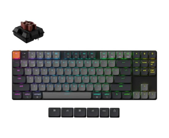 KEYBOARD WRL K1 RGB/BLACK K1X-H3 KEYCHRON