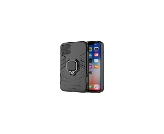 iLike Samsung  Galaxy A14 RING ARMOR CASE FOR Black