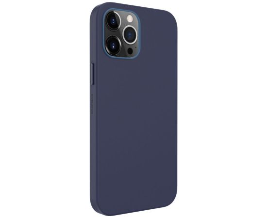 Evelatus Apple  iPhone 12 / 12 Pro Genuine Leather case with MagSafe Blue