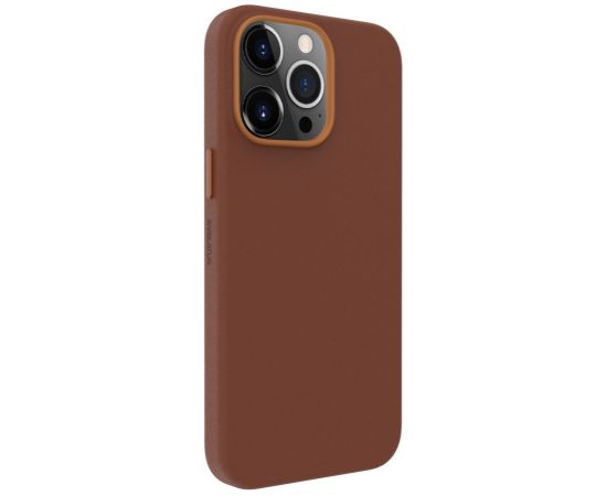 Evelatus Apple  iPhone 13 Pro Max Genuine Leather case with MagSafe Brown