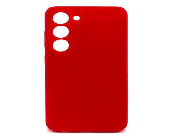 Evelatus Samsung  Galaxy S23 Premium Soft Touch Silicone Case Red