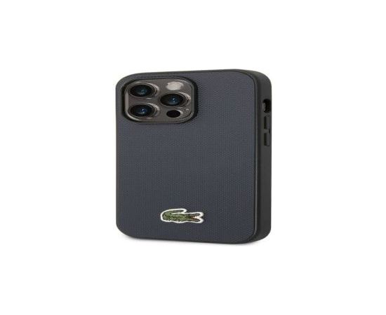 Lacoste Apple  iPhone 14 Pro Iconic Petit Pique Logo Case Blue