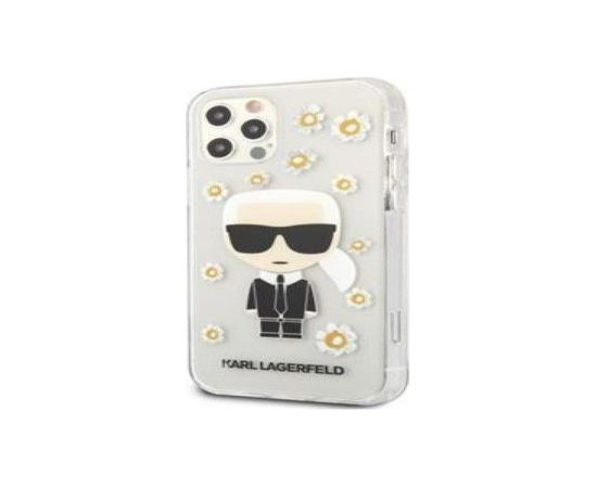 Karl Lagerfeld Apple  Ikonik Flower Case for iPhone 12/12 Pro Transparent