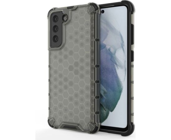 iLike Samsung  S21 FE Honeycomb Armor Case Black