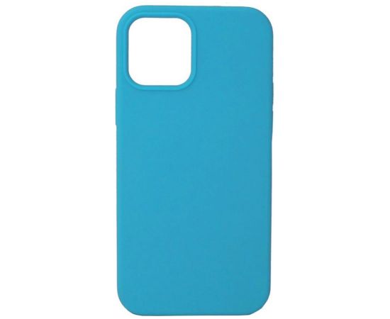 Evelatus Apple  iPhone 12/12 Pro Premium Soft Touch Silicone Case Sky Blue