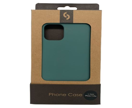 Connect Apple  iPhone 11 Pro Soft case with bottom Midnight Green