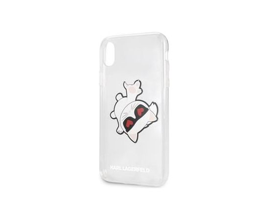 Karl Lagerfeld Apple  iPhone XR Fun Eaten Hard Case Transparent