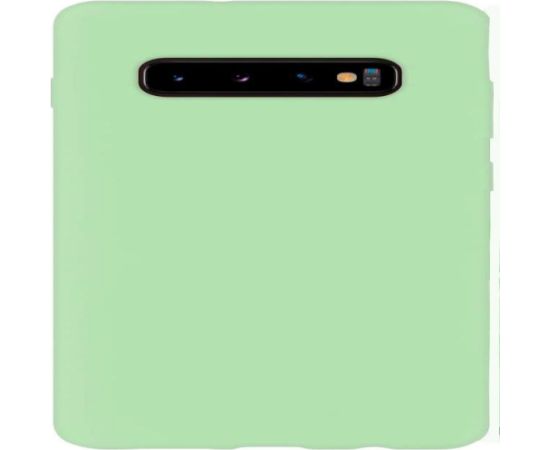 Evelatus Samsung  Galaxy S10+ Nano Silicone Case Soft Touch TPU Mint
