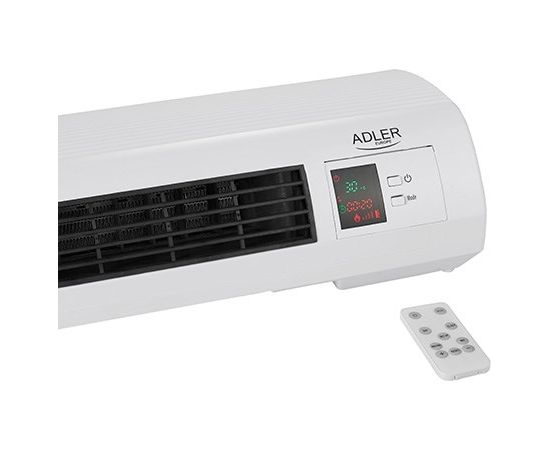 Adler AD 7714 electric space heater Indoor Black, White 2200 W Fan electric space heater Gaisa sildītāji