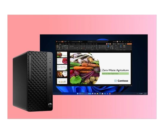 HP ProDesk 4 Tower G1i Desktop AI PC Intel Core Ultra 7 265 16 GB DDR5-SDRAM 1 TB SSD Windows 11 Pro Black Персональные компьютеры