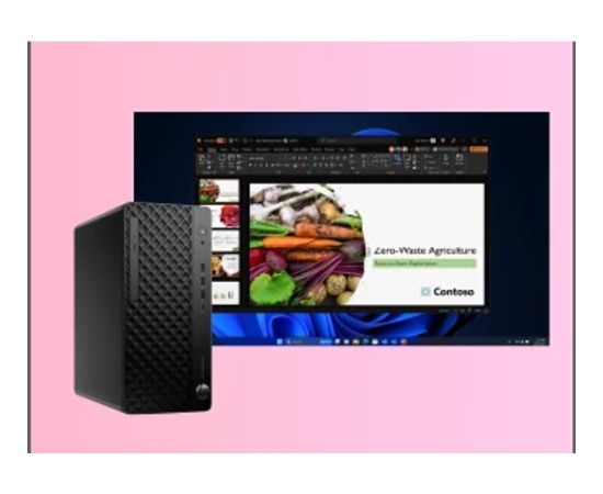 HP ProDesk 4 Tower G1i Desktop AI PC Intel Core Ultra 7 265 16 GB DDR5-SDRAM 1 TB SSD Windows 11 Pro Black Персональные компьютеры