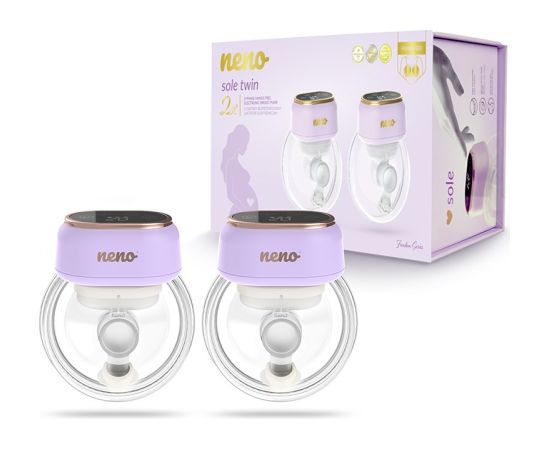 Neno Sole Twin -  three-phase cordless premium electronic breast pump