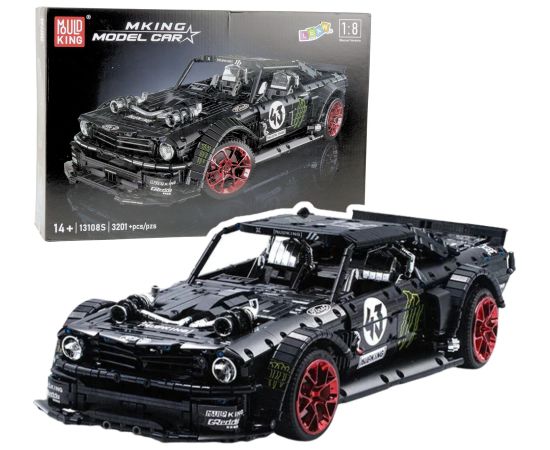 Leantoys Building Blocks Sports Car Mustang Hoonicorn V2 3201 pcs.