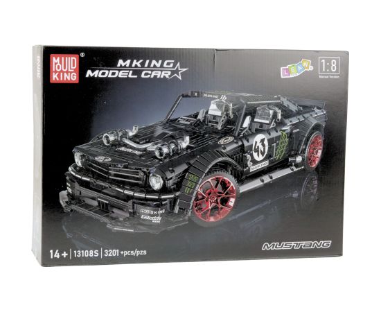 Leantoys Building Blocks Sports Car Mustang Hoonicorn V2 3201 pcs.