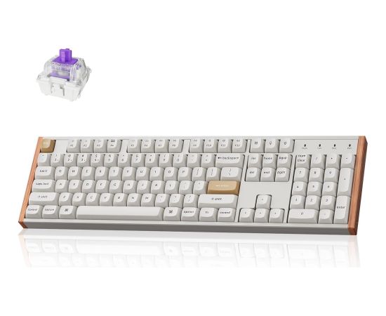 KEYBOARD WRL K10 HE SPECIAL ED/WHITE K10H-Q1 KEYCHRON