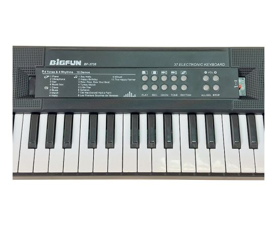 Adar Детский синтезатор 37 клавиши с микрофоном (USB или батарейки) 41.5 cm 608498